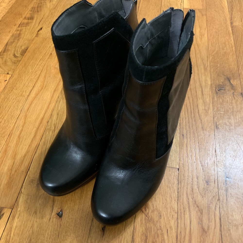 Black Calvin Klein Booties